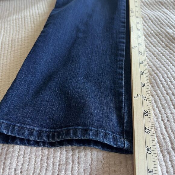 Gloria Vanderbilt Jeans Womens 16 Blue Amanda Stretch Denim High Rise Classic - Picture 10 of 14